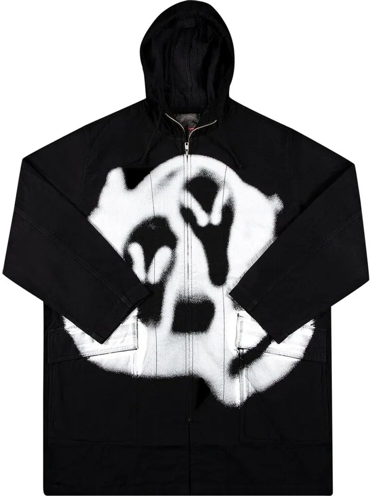 Парка Supreme x Yohji Yamamoto Parka 'Black' — изображение 1 из 3, черный