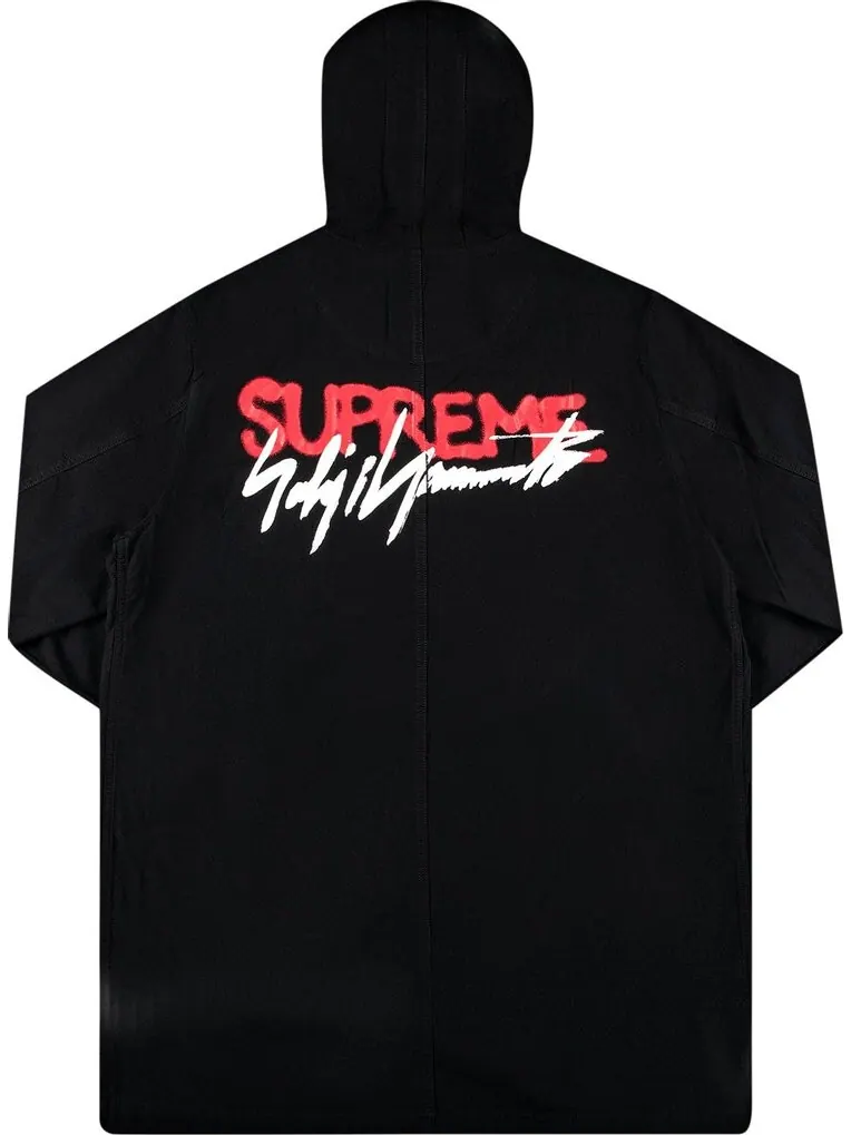 Парка Supreme x Yohji Yamamoto Parka 'Black' — изображение 2 из 3, черный