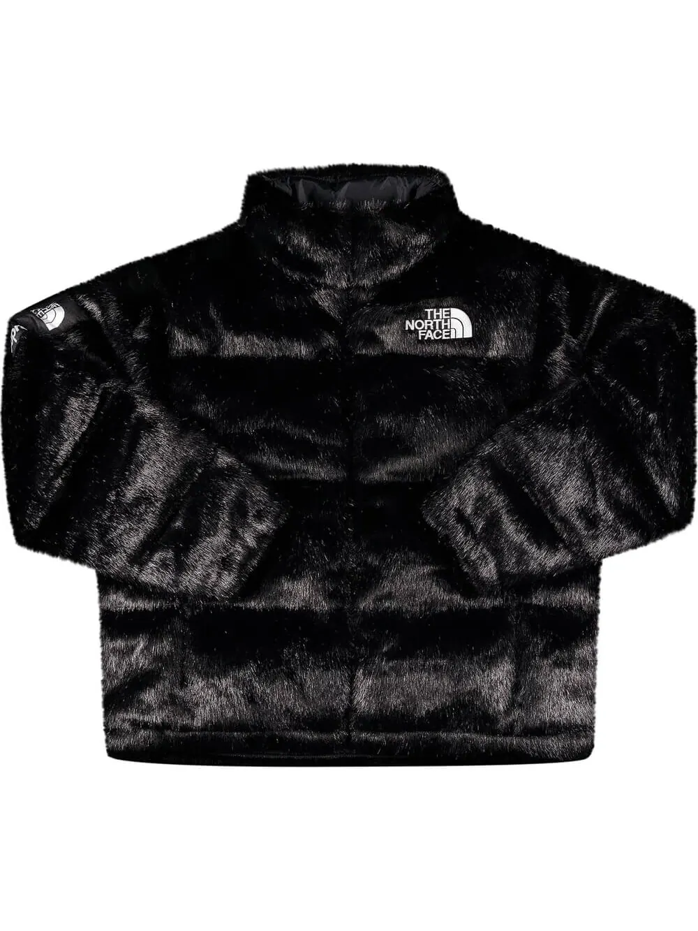 Куртка Supreme x The North Face Faux Fur Nuptse — изображение 1 из 3, черный