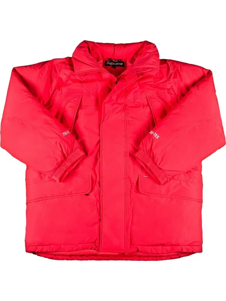 Парка Supreme GORE-TEX 700-Fill Down Parka 'Bright Red' — изображение 1 из 3, красный