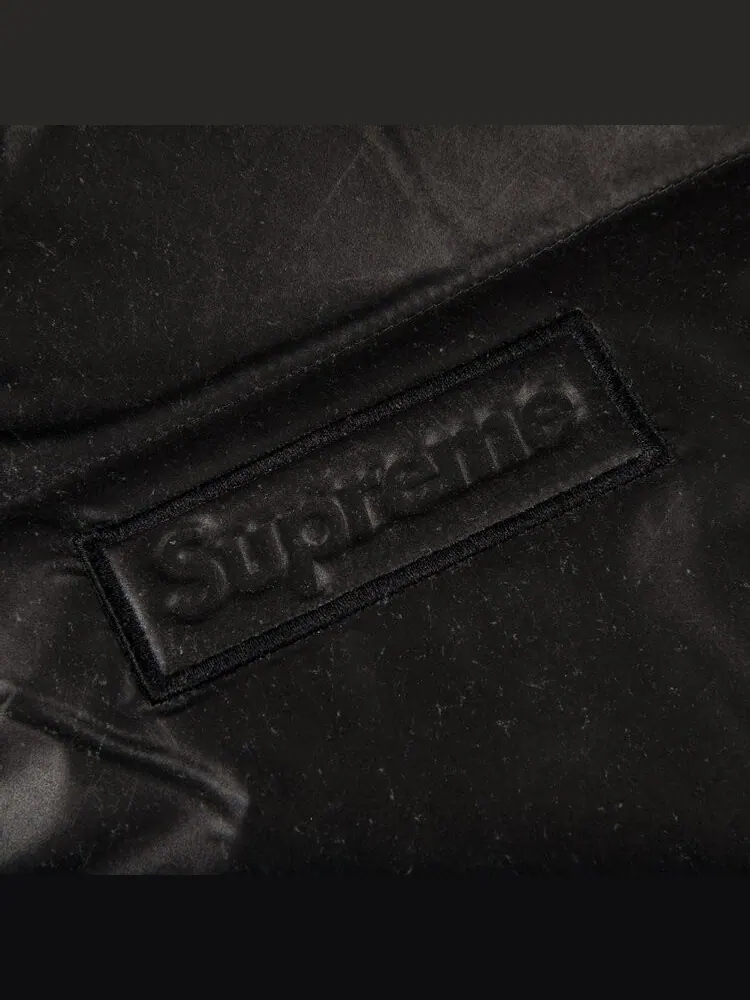 Куртка Supreme Reflective Speckled Down Jacket 'Black' — изображение 3 из 3, черный