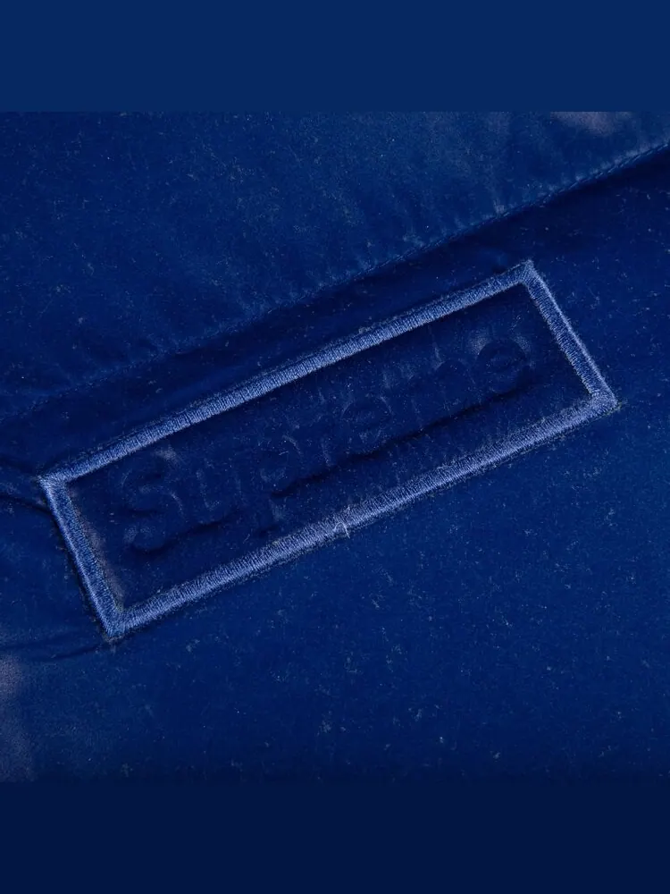 Куртка Supreme Reflective Speckled Down Jacket 'Royal' — изображение 3 из 3, синий