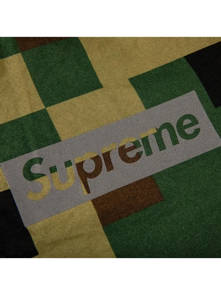 Куртка Supreme Technical Field Jacket 'Olive Digi Camo' — изображение 3 из 3, зеленый