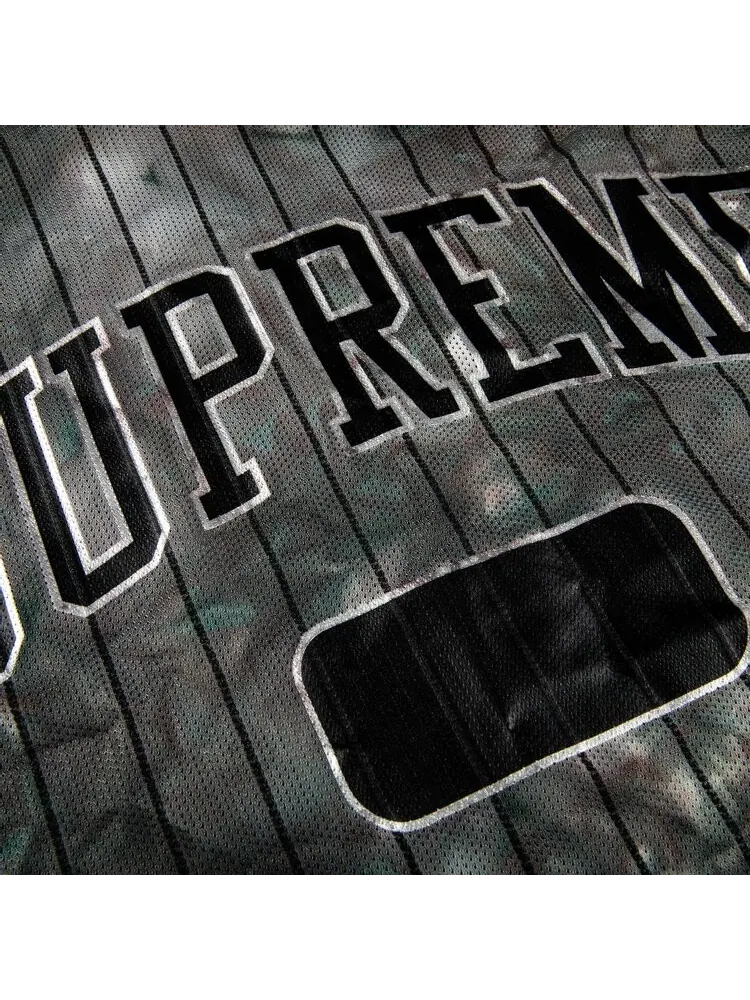 Футболка Supreme Dyed Basketball Jersey 'Black' — изображение 3 из 3, черный
