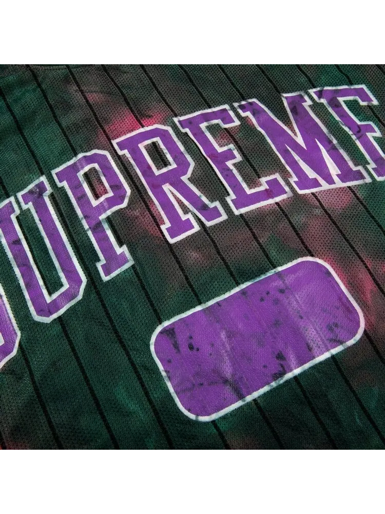 Футболка Supreme Dyed Basketball Jersey 'Green' — изображение 3 из 3, зеленый