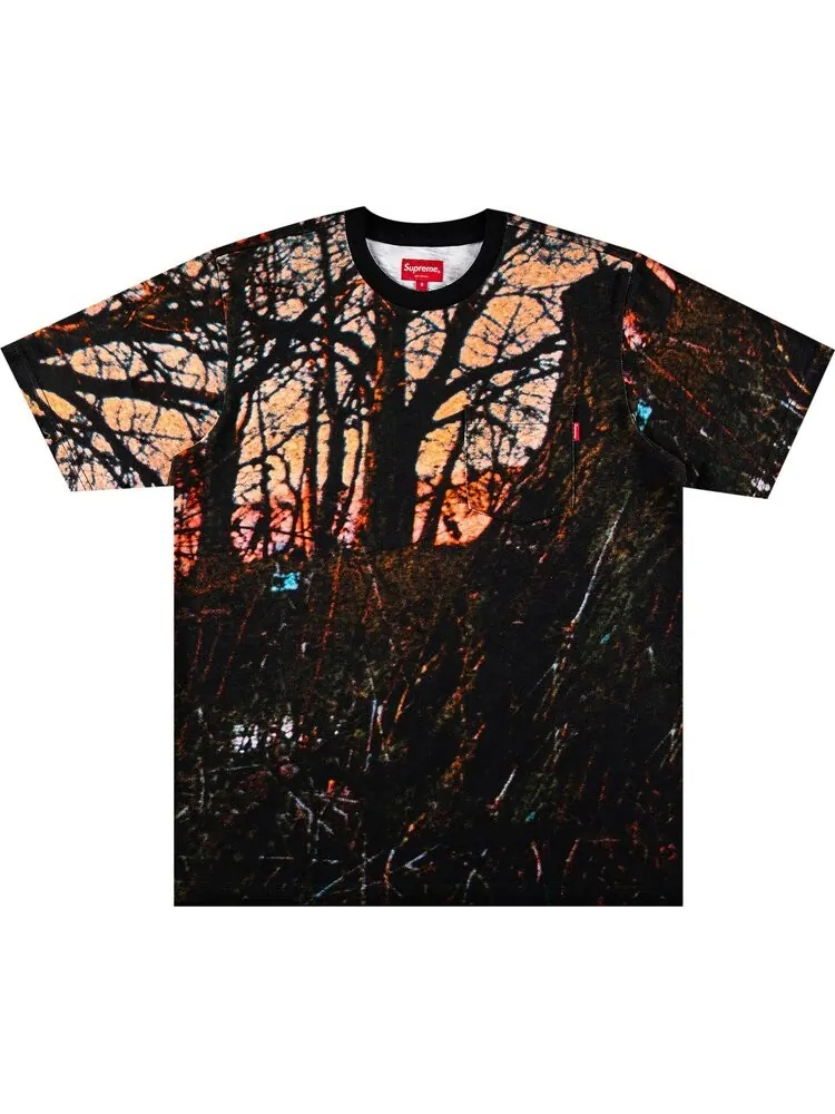 Футболка Supreme Short-Sleeve Pocket Tee 'Woods' — изображение 1 из 2, мульти