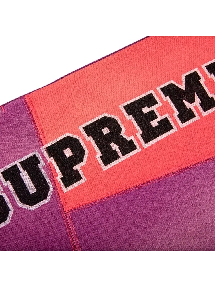 Спортивные брюки Supreme Patchwork Sweatpant 'Bright Coral' — изображение 3 из 3, розовый