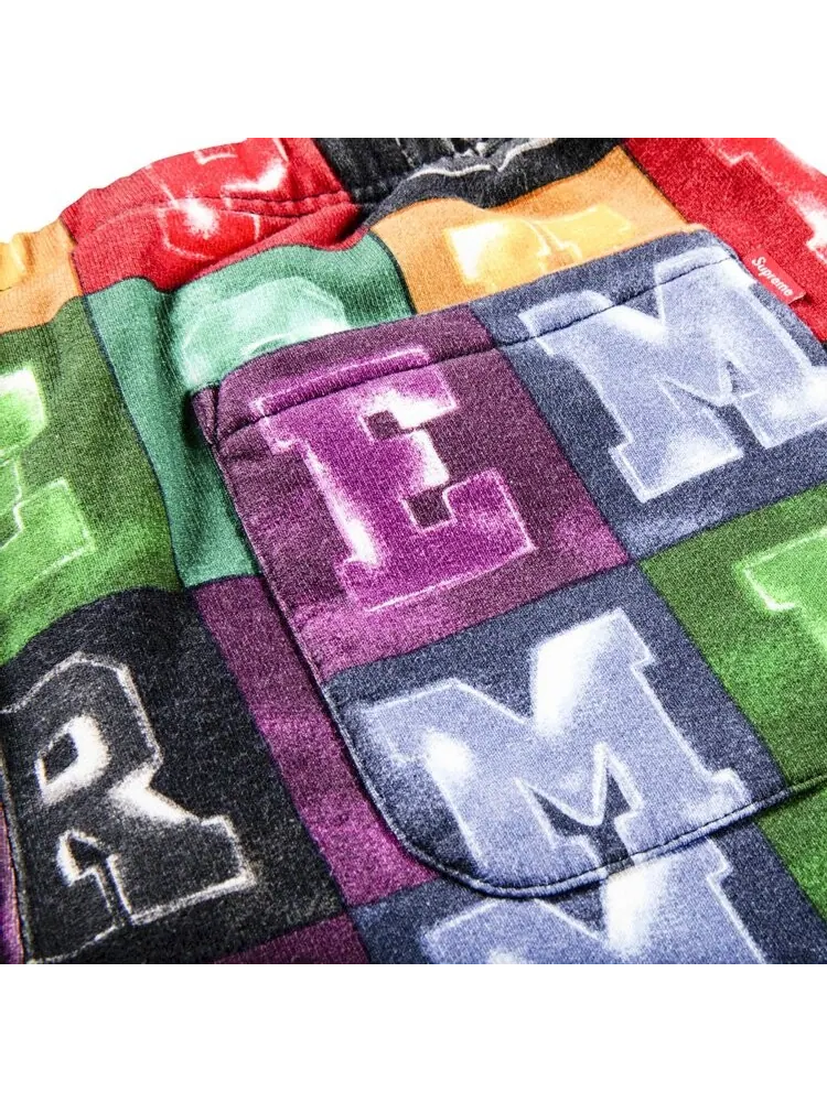 Спортивные брюки Supreme Blocks Sweatpant 'Multicolor' — изображение 3 из 3, мульти