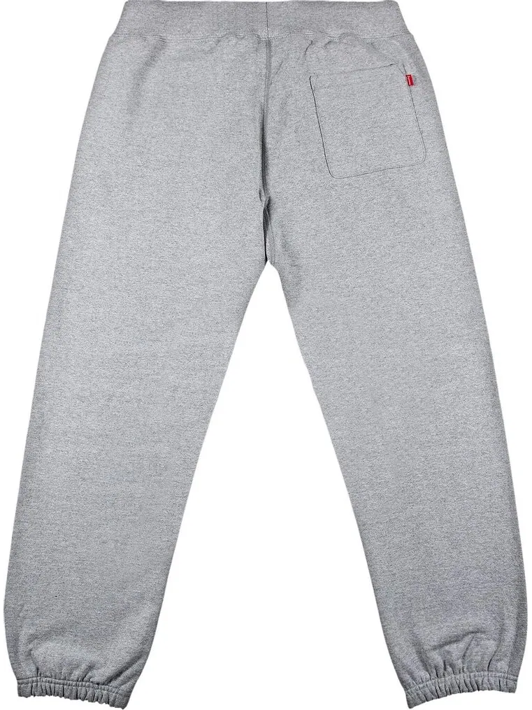 Спортивные брюки Supreme S Logo Sweatpant 'Heather Grey' — изображение 2 из 3, серый