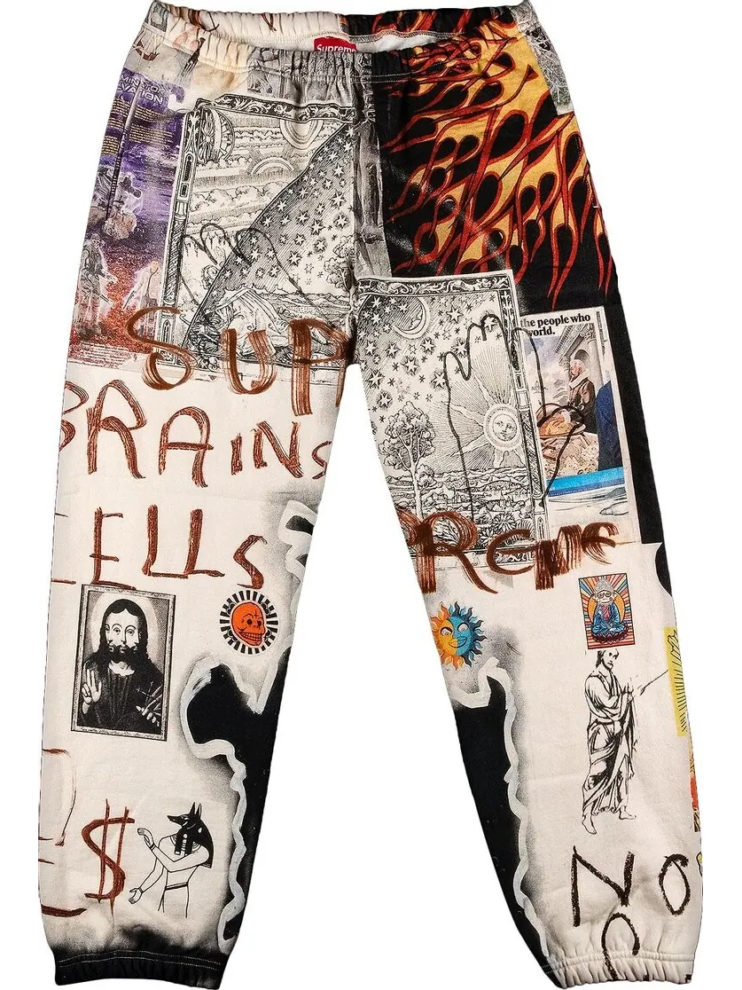 Спортивные брюки Supreme LSD Spells Sweatpant 'Multicolor' — изображение 1 из 3, мульти
