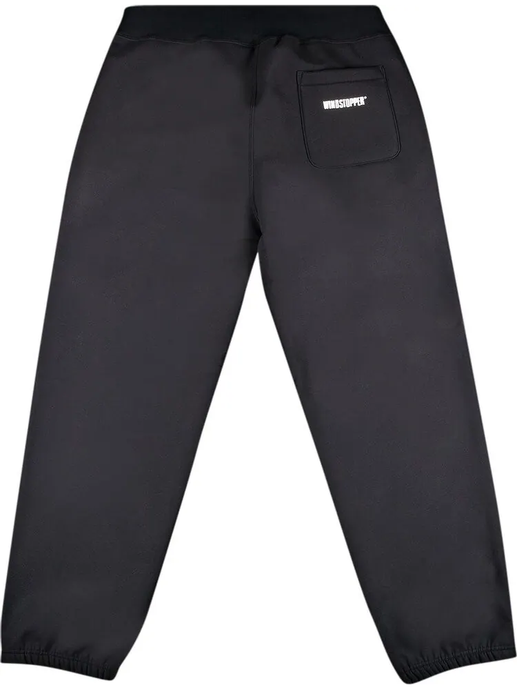 Спортивные брюки Supreme x WINDSTOPPER Sweatpant 'Black' — изображение 2 из 3, черный
