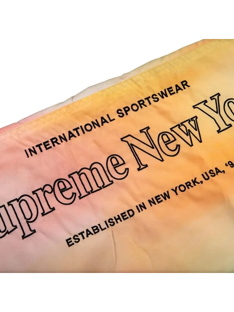 Брюки Supreme Side Logo Track Pant 'Yellow Gradient' — изображение 3 из 3, мульти