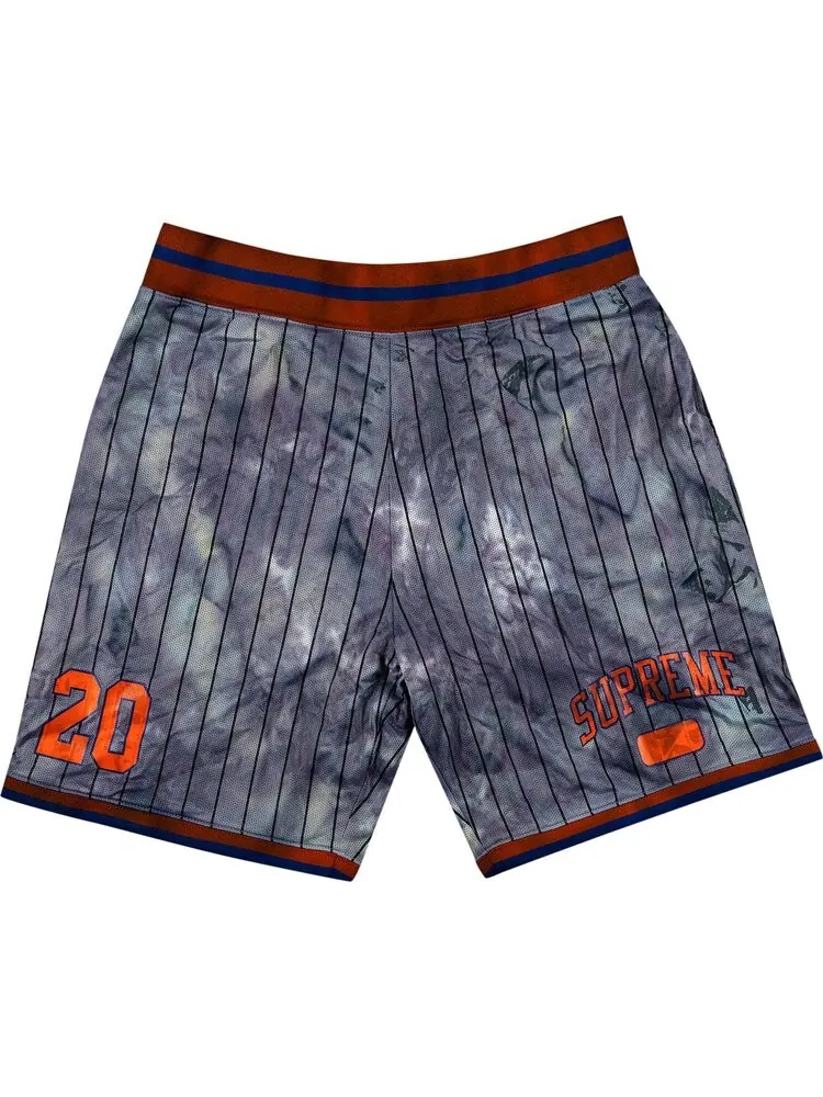 Шорты Supreme Dyed Basketball Short 'Royal' — изображение 1 из 3, синий