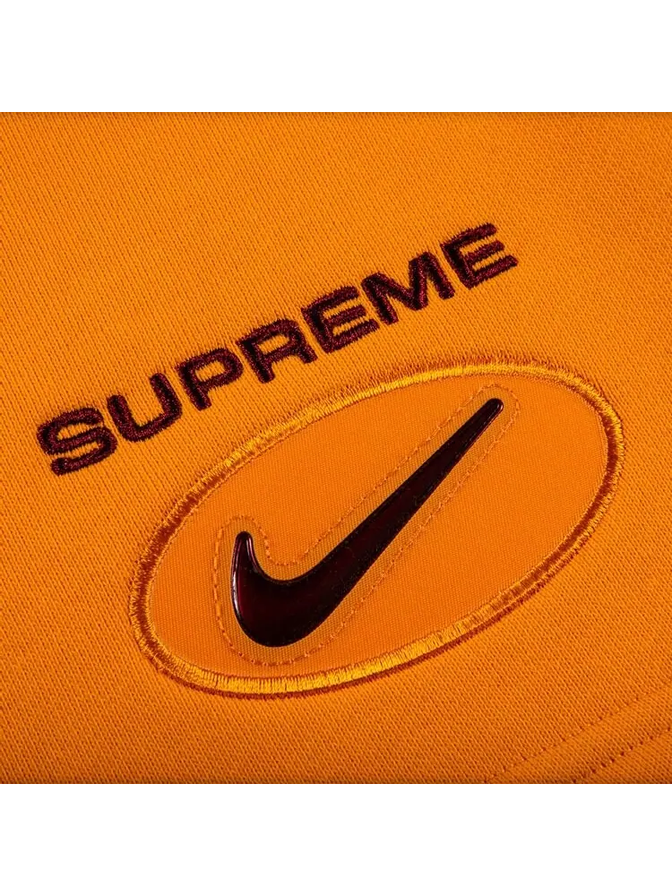 Спортивные шорты Supreme x Nike Jewel Sweatshort 'Orange' — изображение 2 из 2, оранжевый