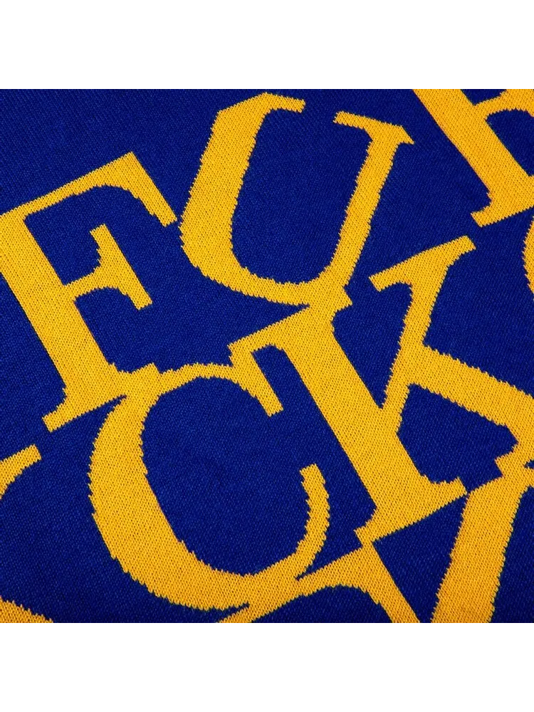 Свитер Supreme f*ck Sweater 'Royal' — изображение 2 из 2, синий