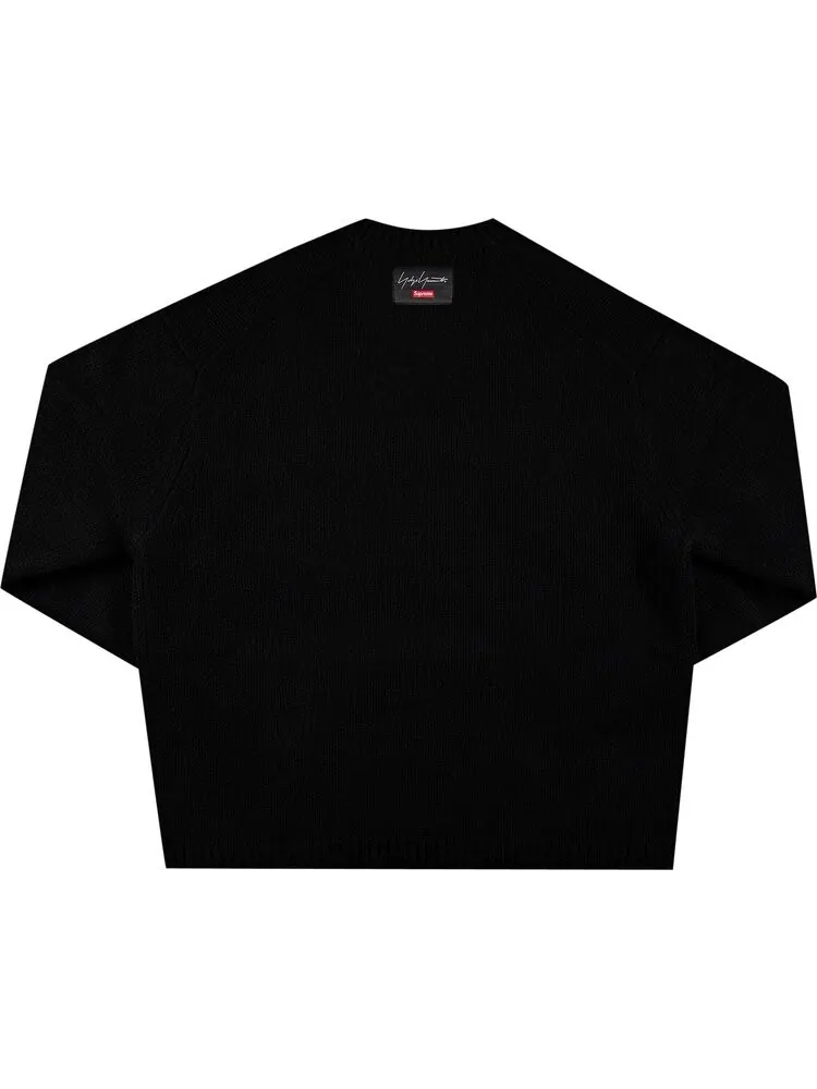 Свитер Supreme x Yohji Yamamoto Sweater 'Black' — изображение 2 из 3, черный