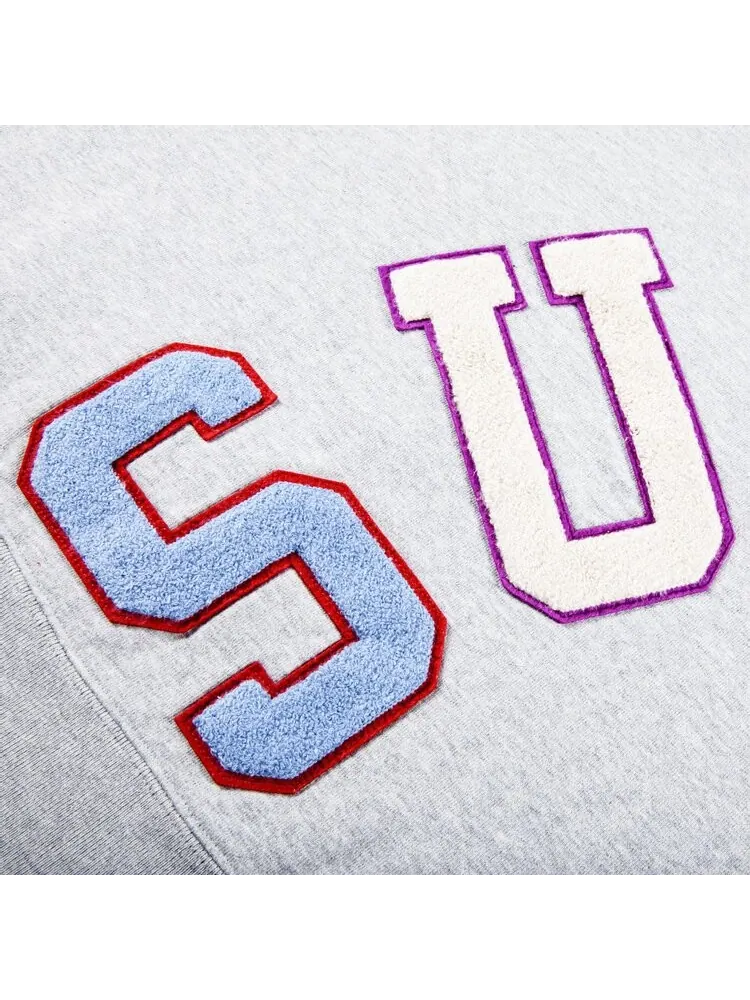 Толстовка Supreme Big Arc Crewneck 'Heather Grey' — изображение 3 из 3, серый