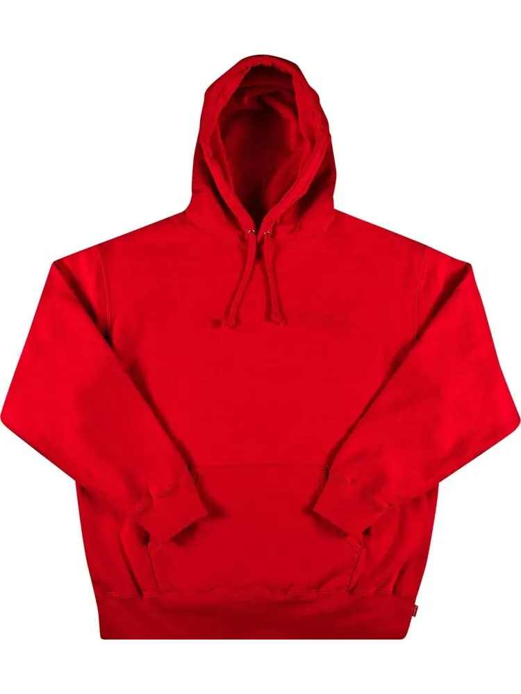 Толстовка Supreme x Smurfs Hooded Sweatshirt 'Red' — изображение 1 из 3, красный