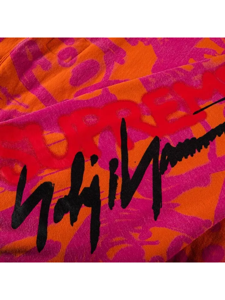 Толстовка Supreme x Yohji Yamamoto Hooded Sweatshirt 'Orange' — изображение 2 из 2, оранжевый