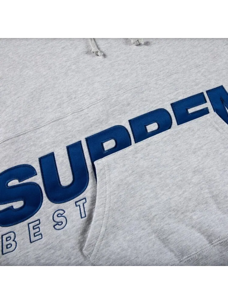 Толстовка Supreme Best Of The Best Hooded Sweatshirt 'Ash Grey' — изображение 2 из 2, серый