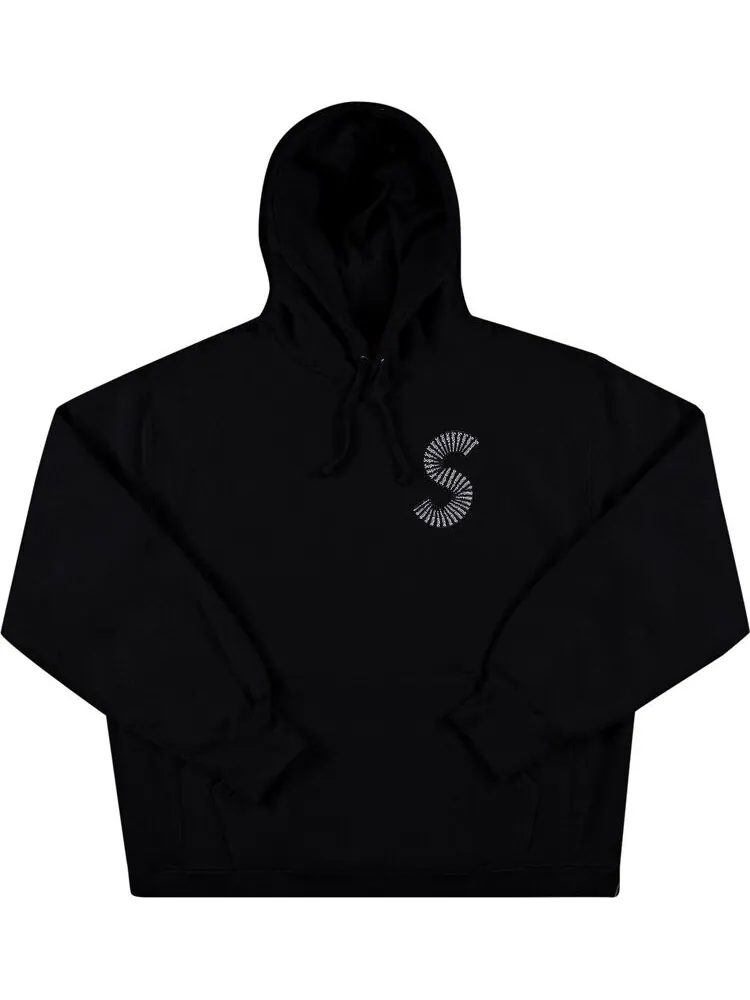 Толстовка Supreme S Logo Hooded Sweatshirt Black — изображение 1 из 2, черный