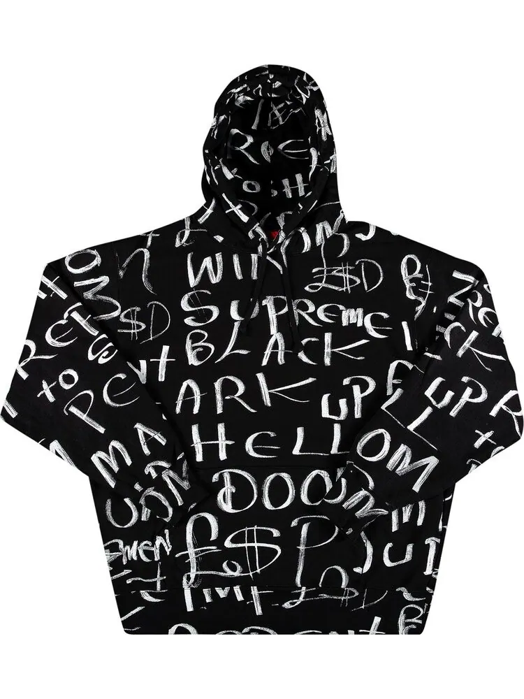 Толстовка Supreme Black Ark Hooded Sweatshirt 'Black' — изображение 1 из 2, черный