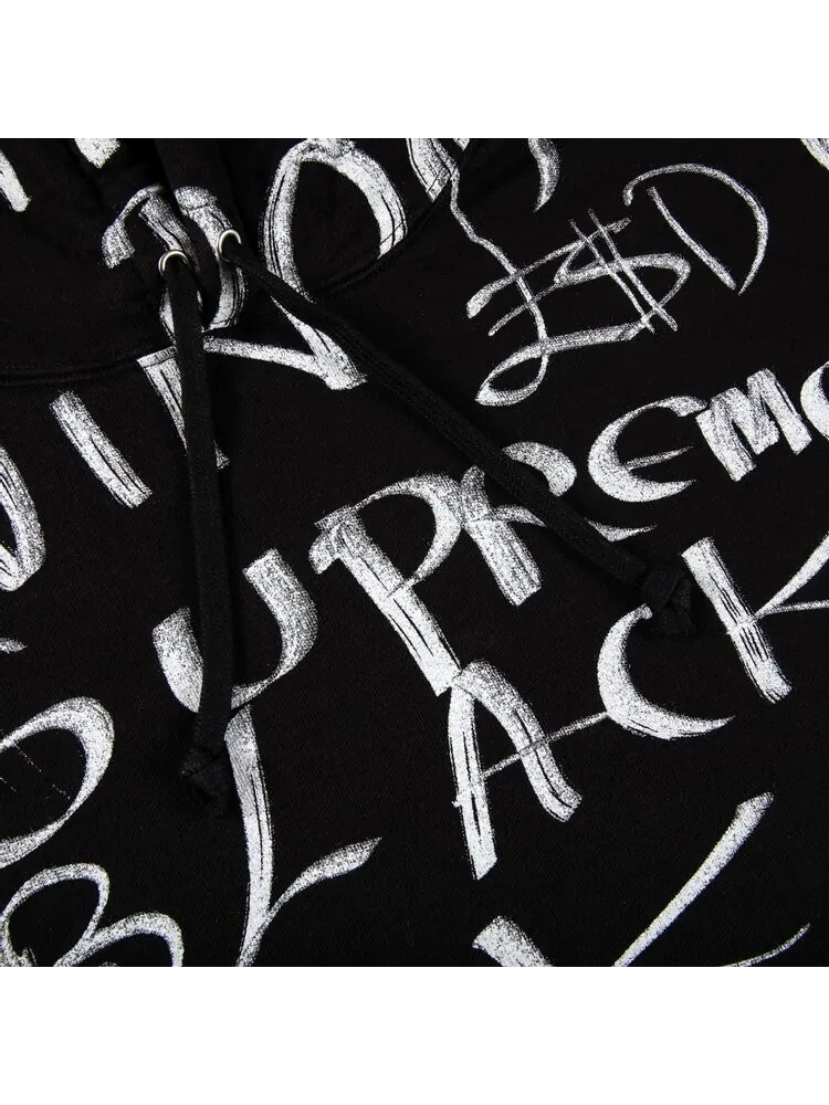 Толстовка Supreme Black Ark Hooded Sweatshirt 'Black' — изображение 2 из 2, черный