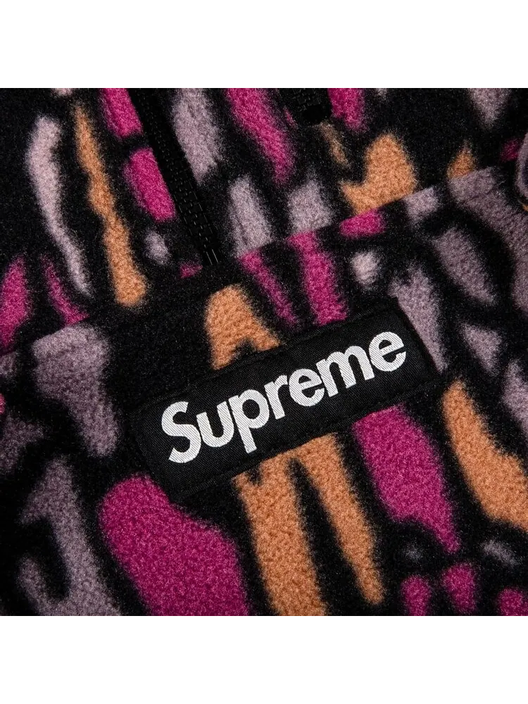 Пуловер Supreme x Polartec Half Zip Pullover 'Purple Treebark Camo' — изображение 2 из 2, мульти