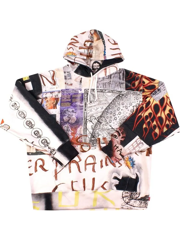 Толстовка Supreme LSD Spells Hooded Sweatshirt 'Multicolor' — изображение 1 из 1, мульти