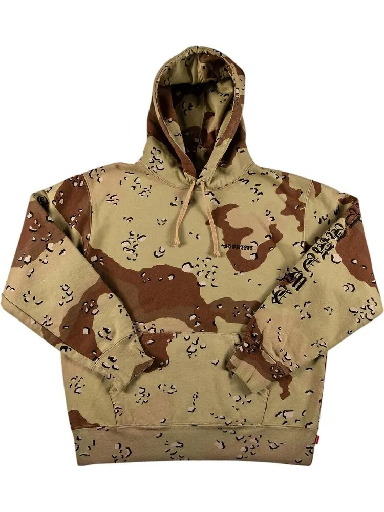 Толстовка Supreme Peace Hooded Sweatshirt 'Chocolate Chip Camo' — изображение 1 из 3, коричневый