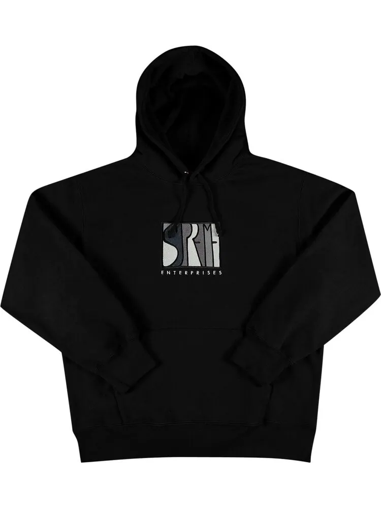 Толстовка Supreme Enterprises Hooded Sweatshirt 'Black' — изображение 1 из 2, черный