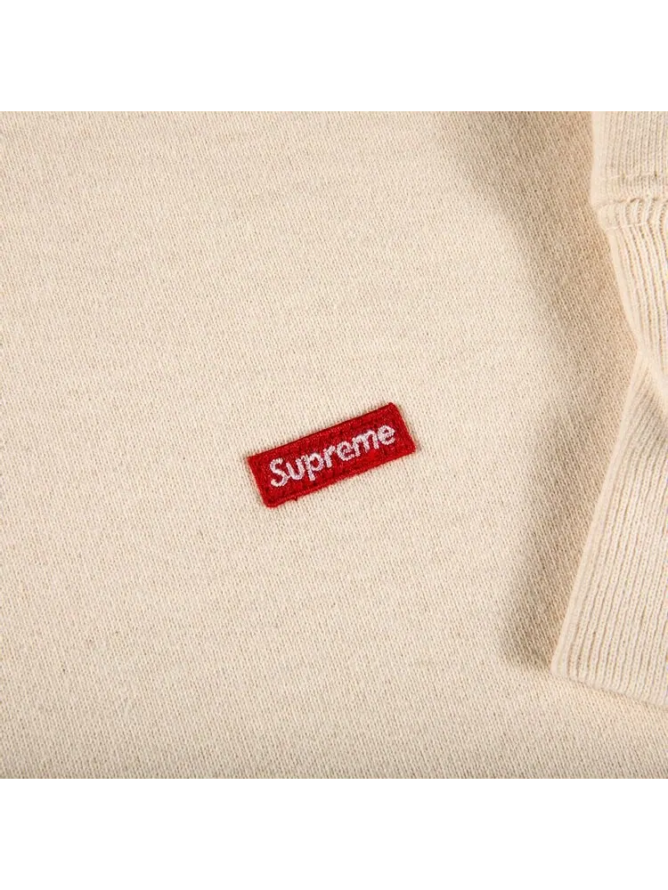 Толстовка Supreme Small Box Crewneck 'Natural' — изображение 2 из 2, загар