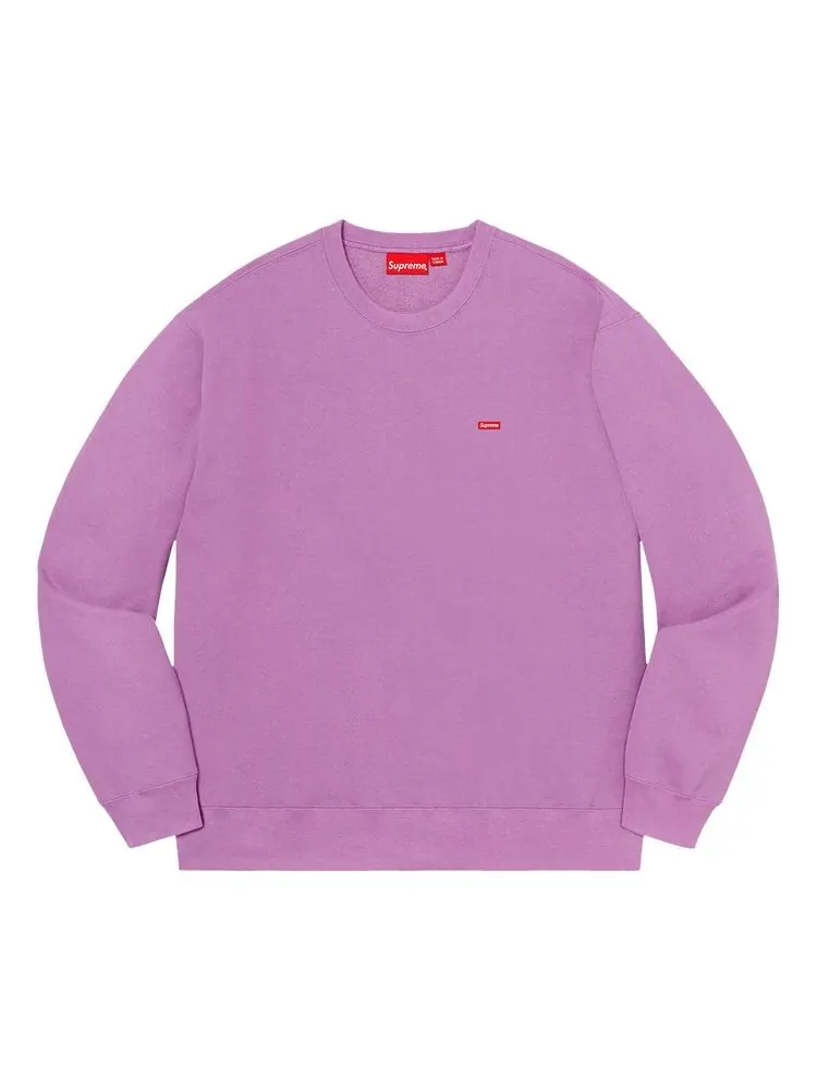 Толстовка Supreme Small Box Crewneck Violet — изображение 1 из 1, фиолетовый