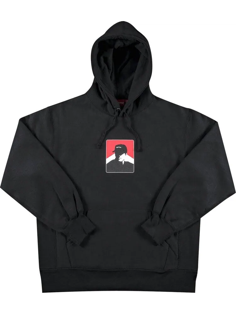 Толстовка Supreme Portrait Hooded Sweatshirt 'Black' — изображение 1 из 2, черный