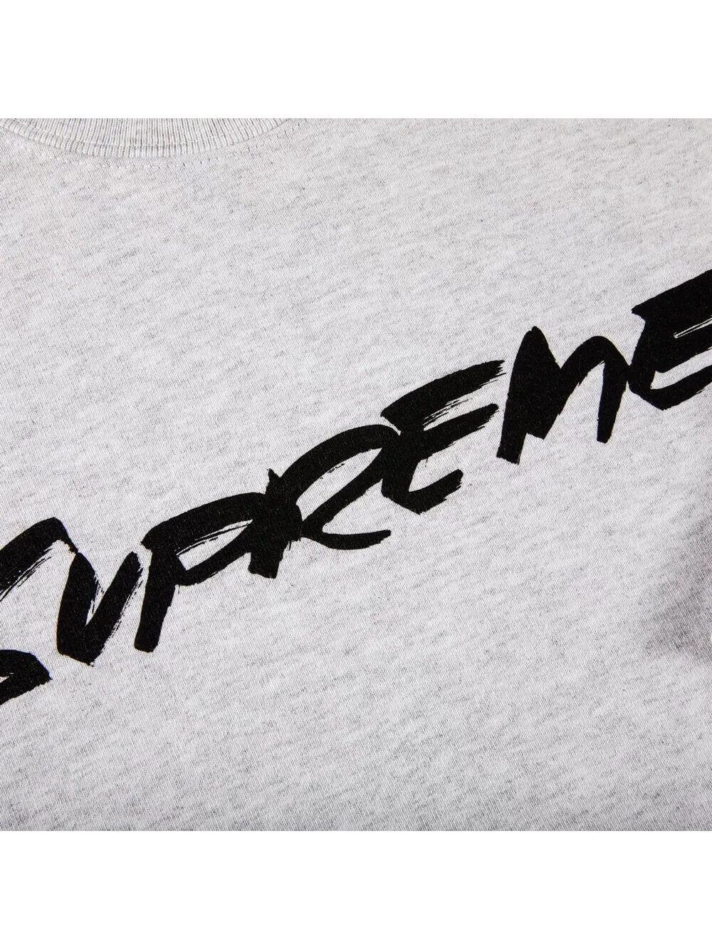 Свитшот Supreme Futura Logo Crewneck — изображение 2 из 2, серый