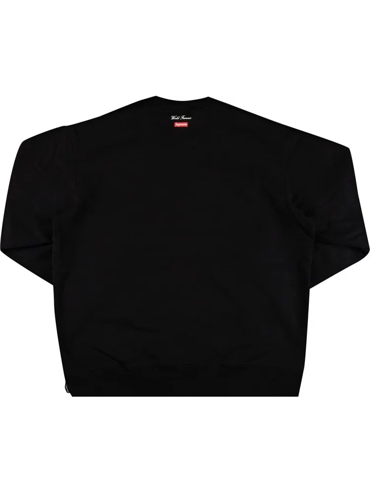 Толстовка Supreme Aerial Crewneck 'Black' — изображение 2 из 3, черный