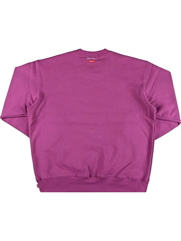 Толстовка Supreme Aerial Crewneck 'Bright Purple' — изображение 2 из 3, фиолетовый