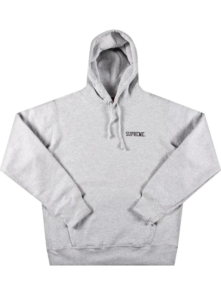 Толстовка Supreme x Joel-Peter Witkin Sanitarium Hooded Sweatshirt 'Ash Grey' — изображение 1 из 3, серый