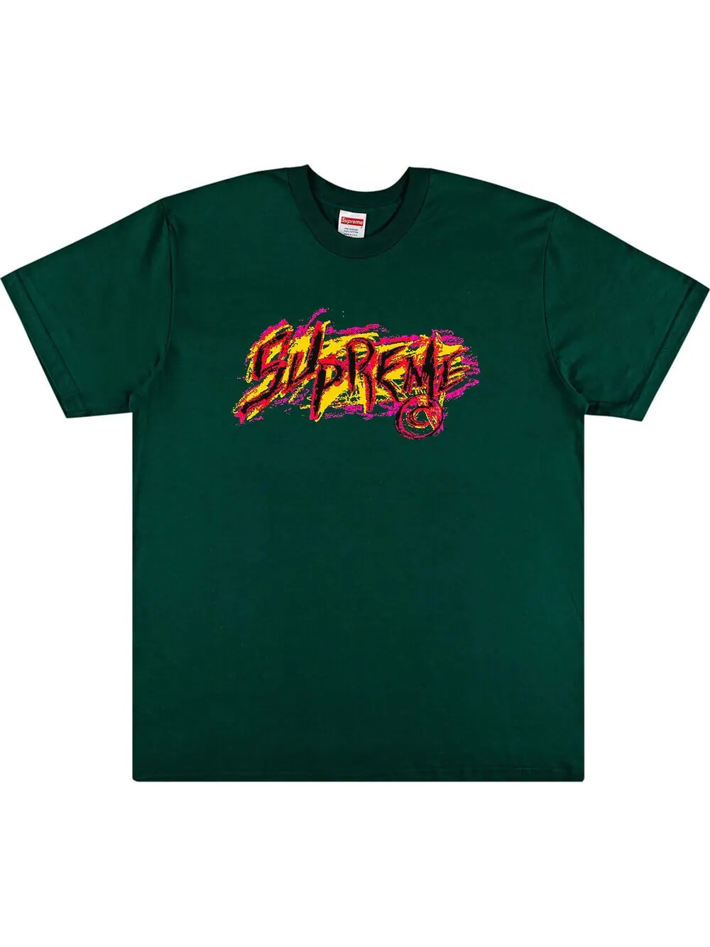 Футболка Supreme Scratch — изображение 1 из 2, зеленый
