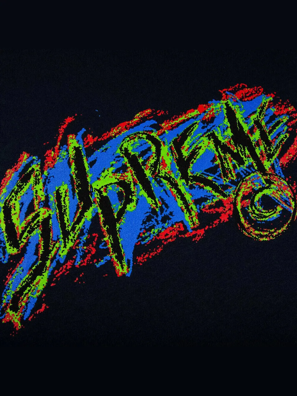 Футболка Supreme Scratch — изображение 2 из 2, синий
