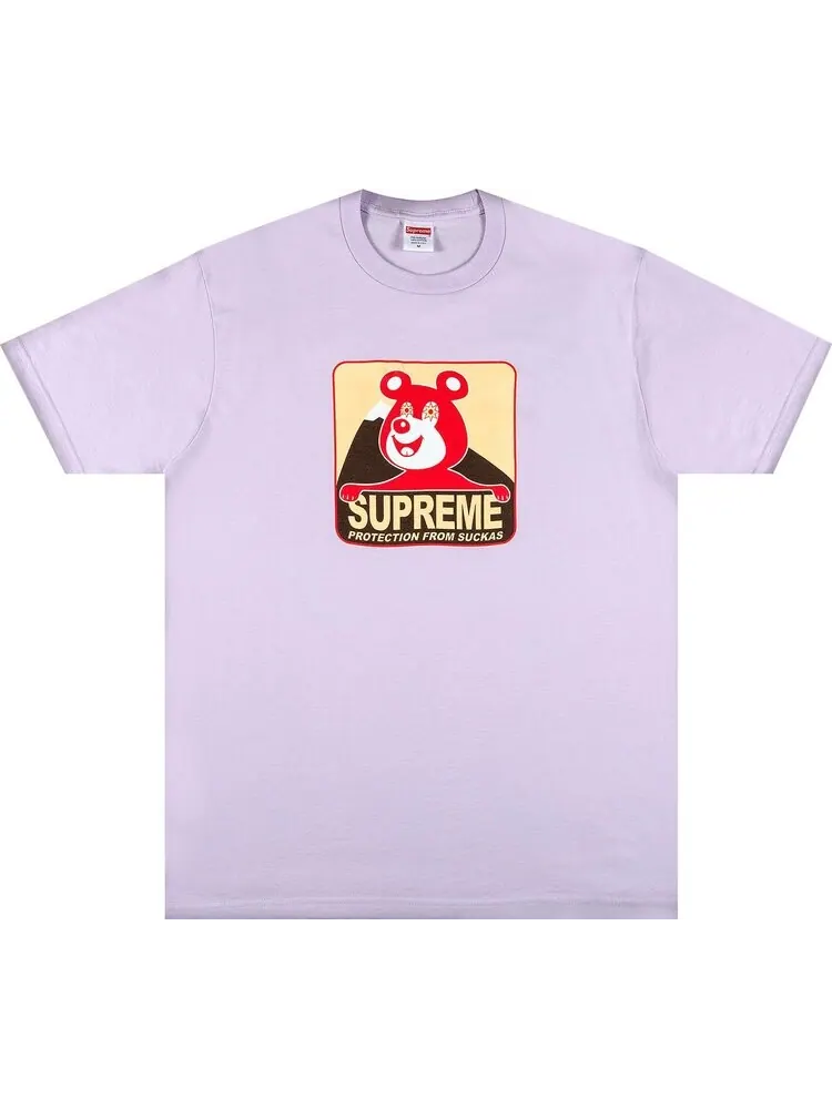 Футболка Supreme Bear Tee 'Light Purple' — изображение 1 из 2, фиолетовый