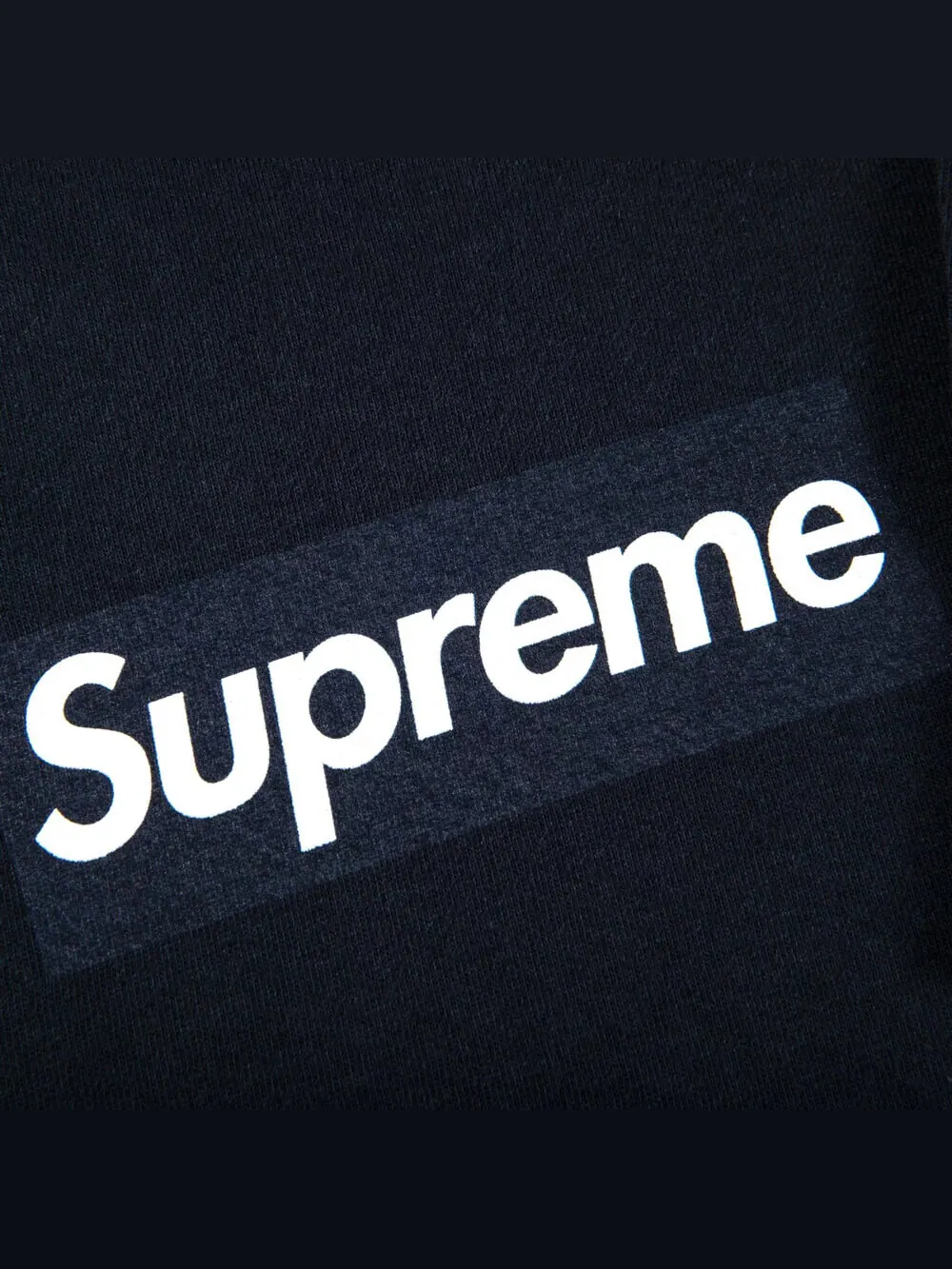 Лонгслив Supreme Box Logo — изображение 2 из 2, синий