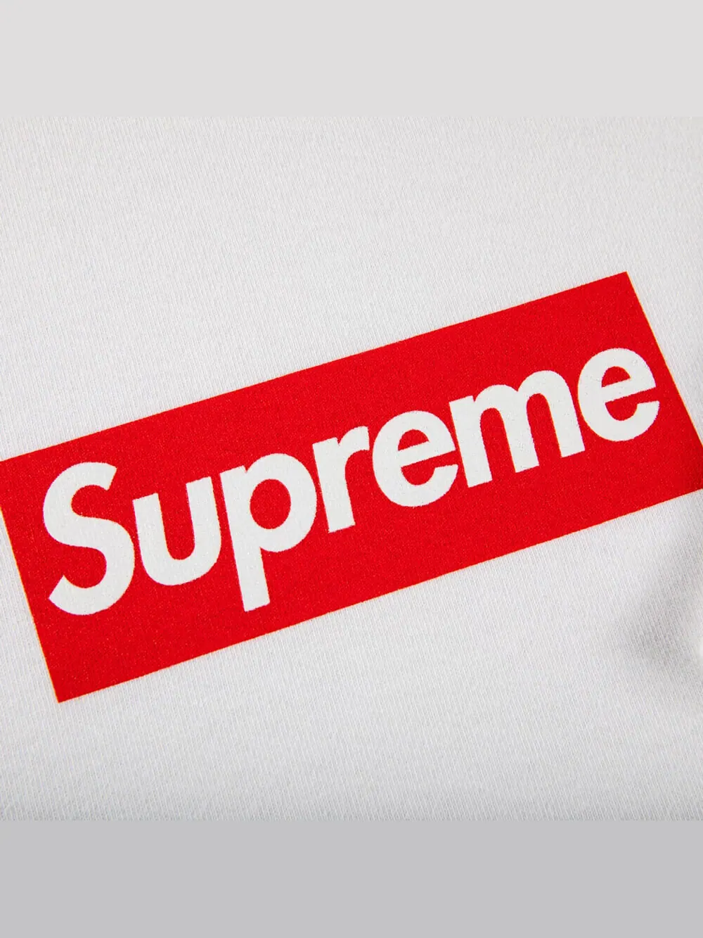 Лонгслив Supreme Box Logo — изображение 2 из 2, белый