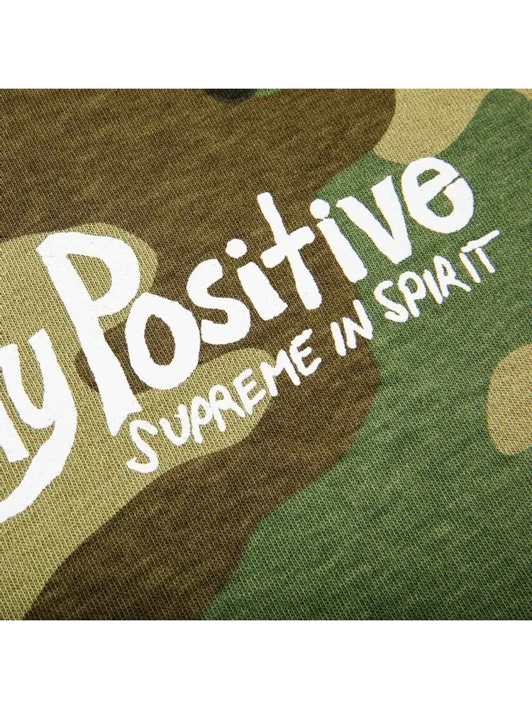 Футболка Supreme Stay Positive Tee 'Woodland Camo' — изображение 3 из 3, мульти