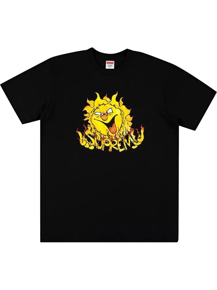Футболка Supreme Sun Tee 'Black' — изображение 1 из 2, черный