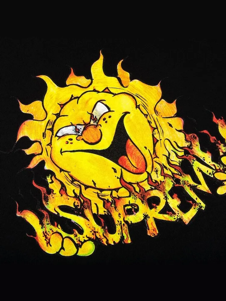 Футболка Supreme Sun Tee 'Black' — изображение 2 из 2, черный