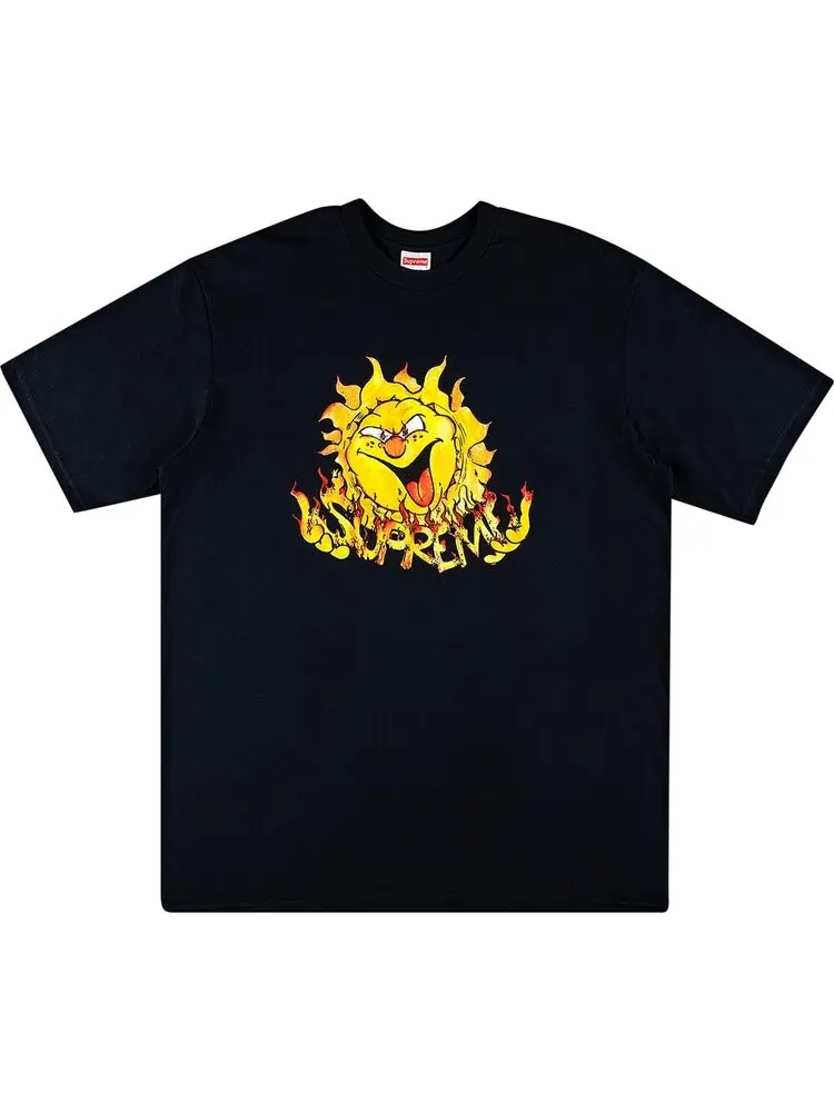 Футболка Supreme Sun Tee 'Navy' — изображение 1 из 2, синий