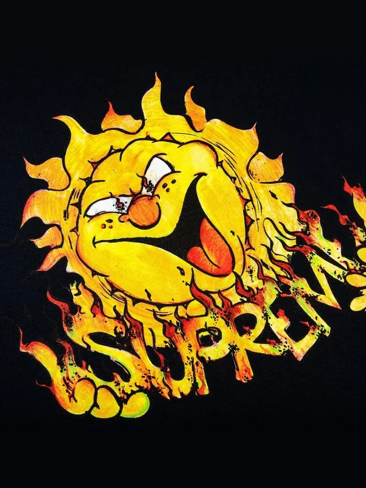Футболка Supreme Sun Tee 'Navy' — изображение 2 из 2, синий