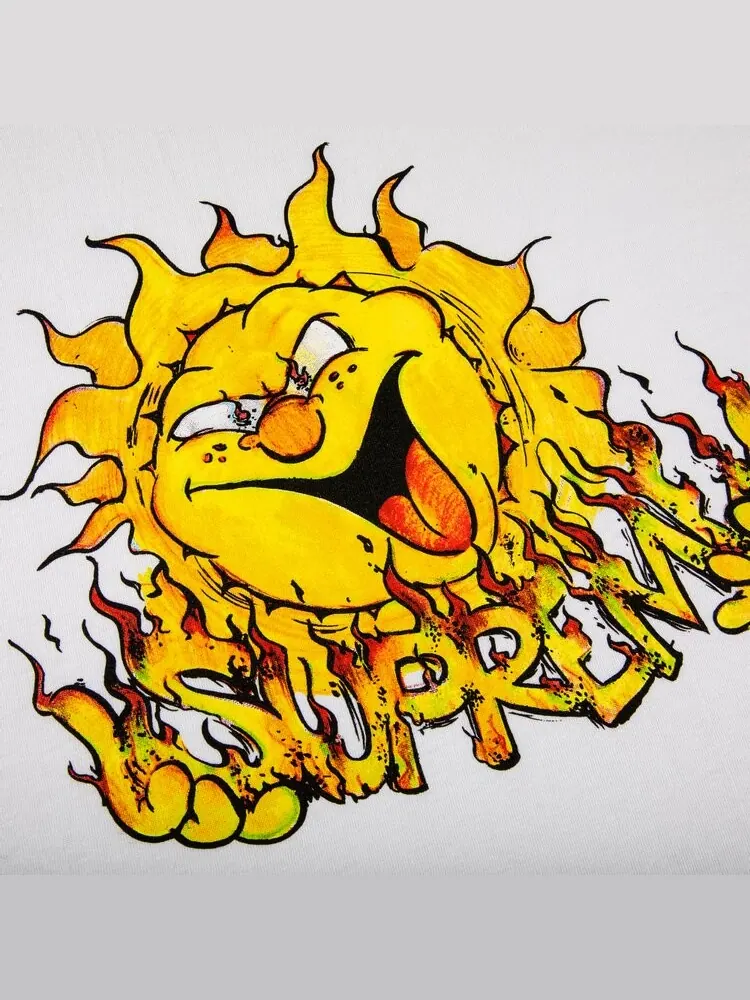Футболка Supreme Sun Tee 'White' — изображение 2 из 2, белый