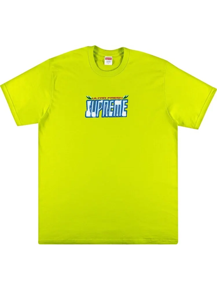 Футболка Supreme Ultra Fresh Tee 'Bright Green' — изображение 1 из 2, зеленый